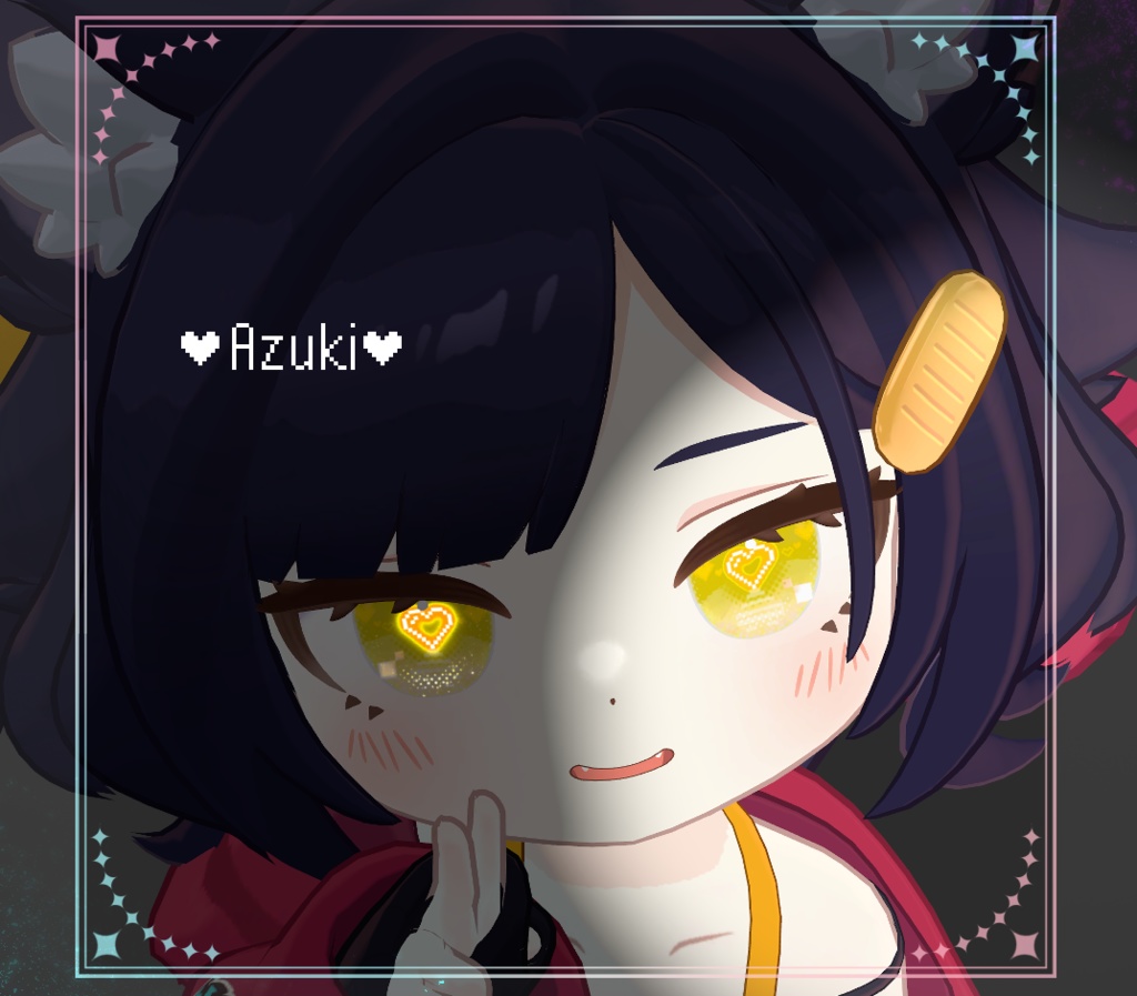 【28アバター対応】PIXEL♥EYE アイテクスチャ EYE texture