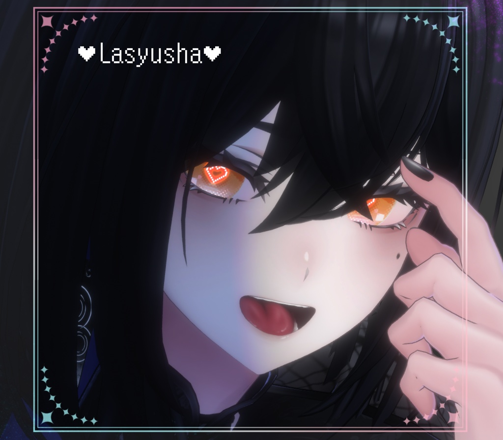 【28アバター対応】PIXEL♥EYE アイテクスチャ EYE texture