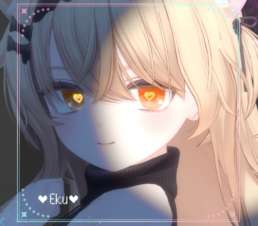 【28アバター対応】PIXEL♥EYE アイテクスチャ EYE texture