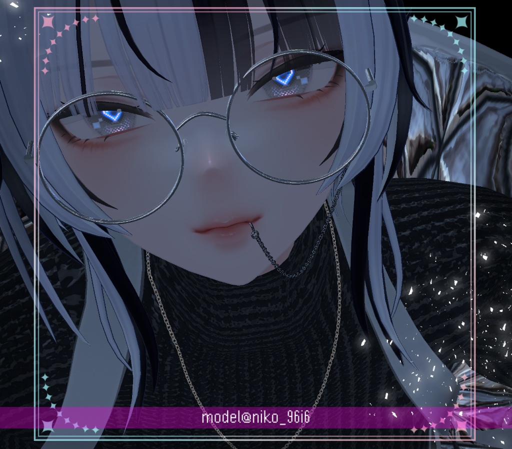 【28アバター対応】PIXEL♥EYE アイテクスチャ EYE texture