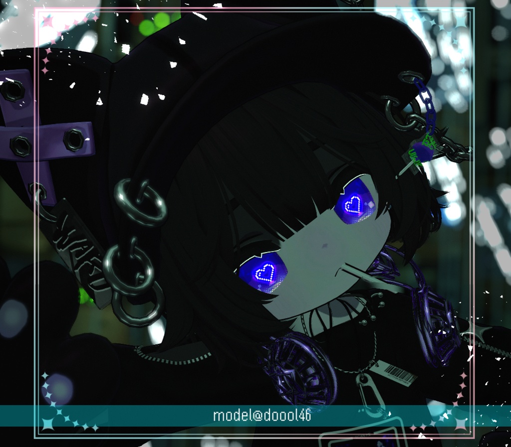 【28アバター対応】PIXEL♥EYE アイテクスチャ EYE texture