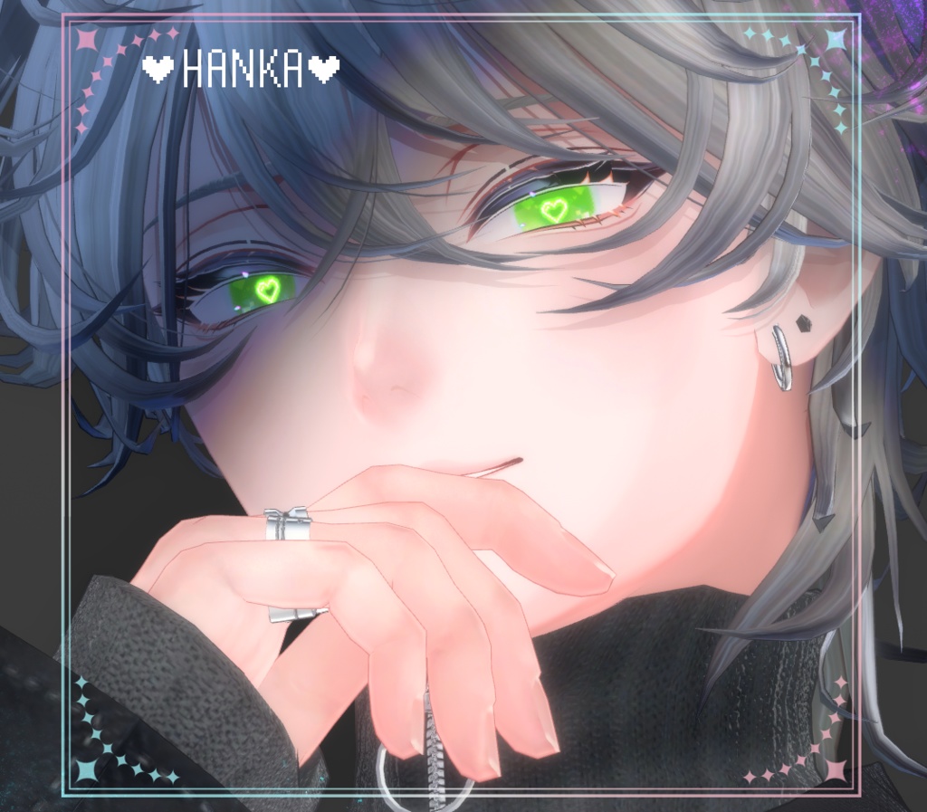 【28アバター対応】PIXEL♥EYE アイテクスチャ EYE texture