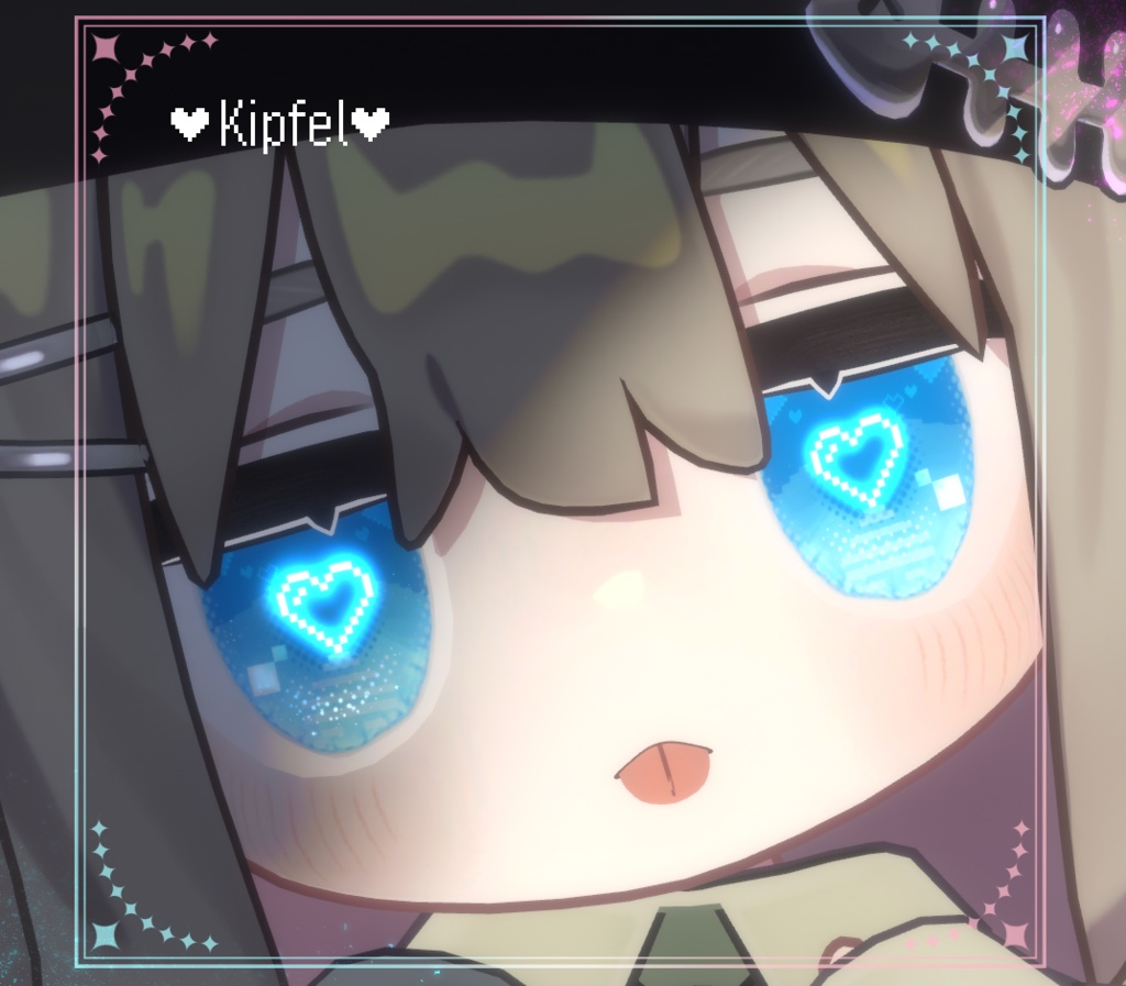 【28アバター対応】PIXEL♥EYE アイテクスチャ EYE texture