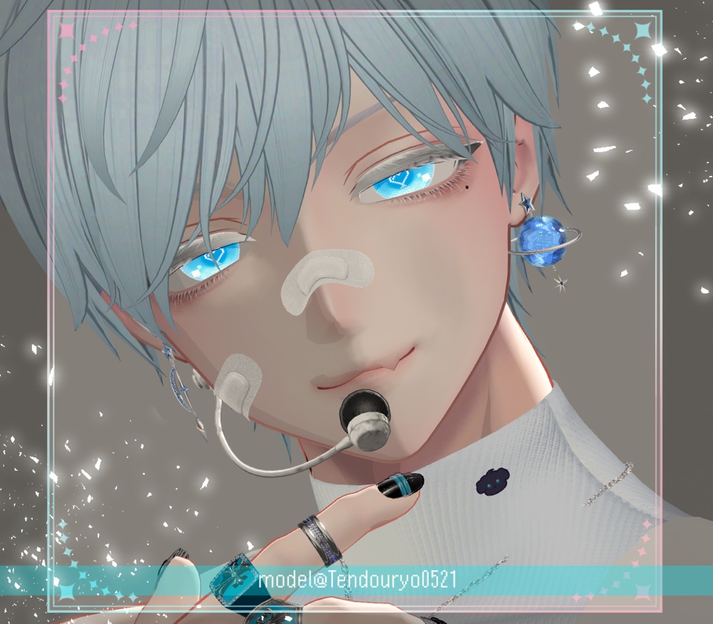 【28アバター対応】PIXEL♥EYE アイテクスチャ EYE texture