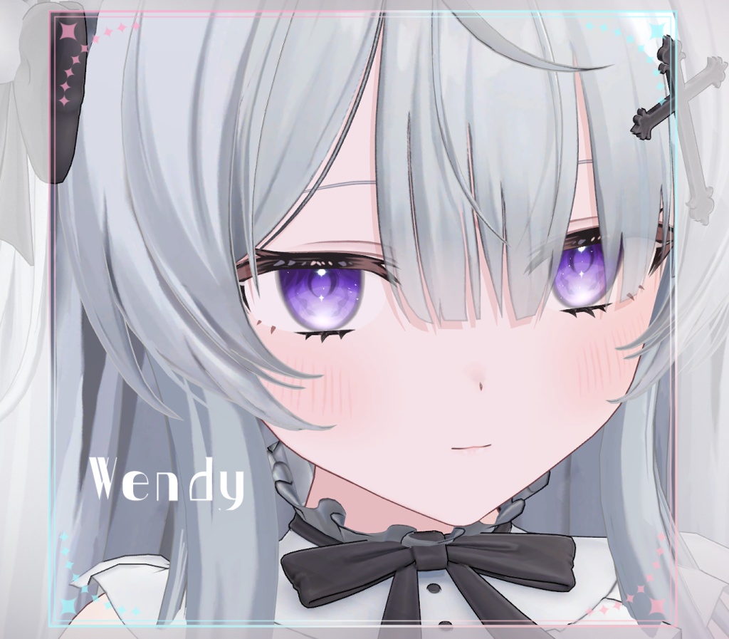 【複数アバター対応】にじみ水彩 EYE texture アイテクスチャ