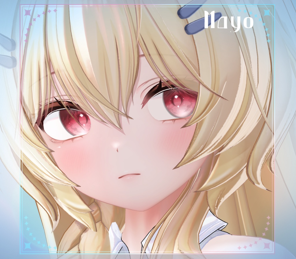 【複数アバター対応】にじみ水彩 EYE texture アイテクスチャ