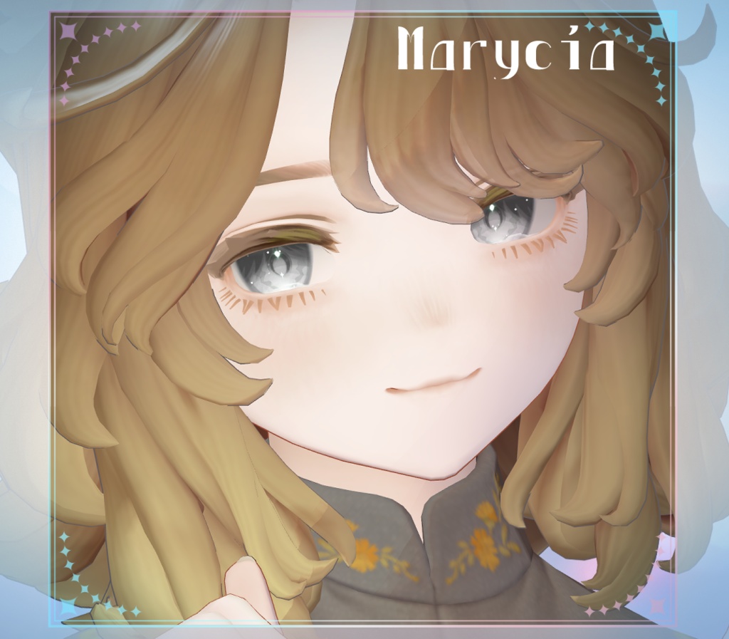 【複数アバター対応】にじみ水彩 EYE texture アイテクスチャ