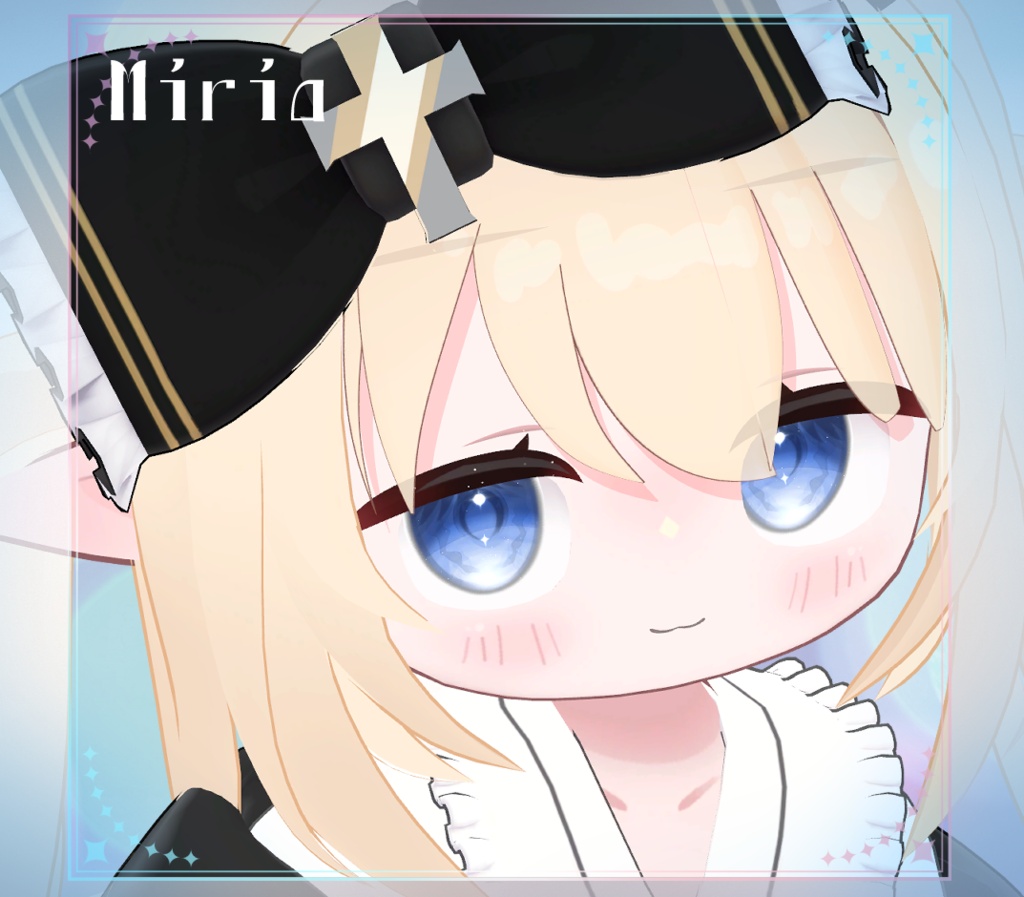 【複数アバター対応】にじみ水彩 EYE texture アイテクスチャ
