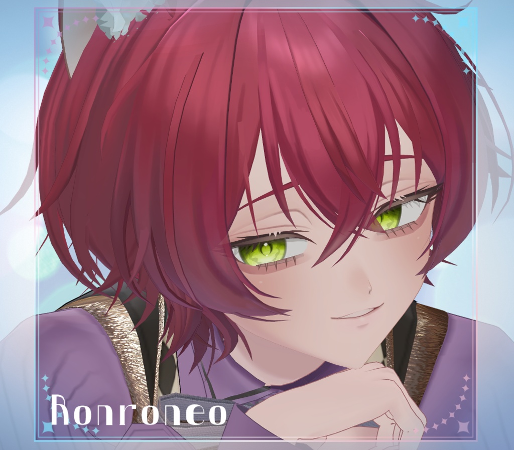 【複数アバター対応】にじみ水彩 EYE texture アイテクスチャ