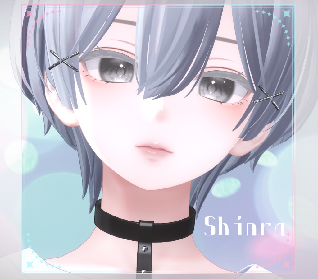 【複数アバター対応】にじみ水彩 EYE texture アイテクスチャ