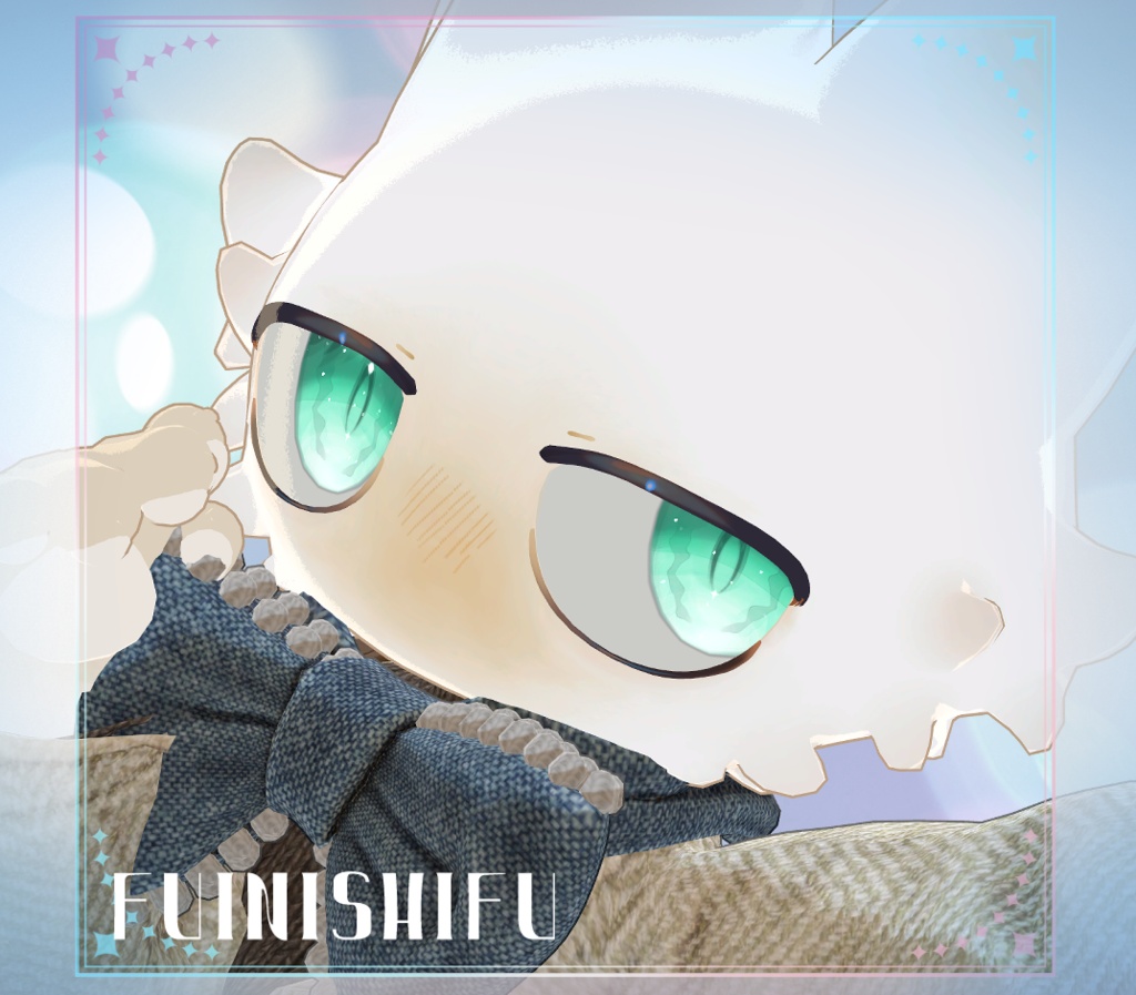 【複数アバター対応】にじみ水彩 EYE texture アイテクスチャ
