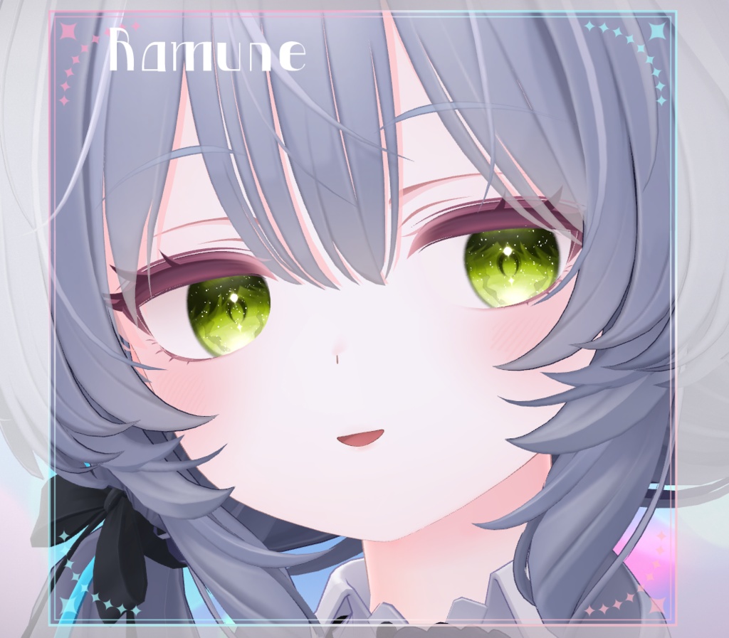 【複数アバター対応】にじみ水彩 EYE texture アイテクスチャ