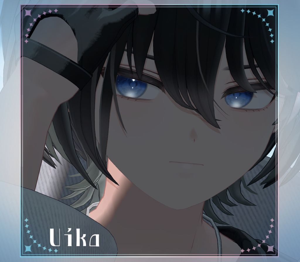 【複数アバター対応】にじみ水彩 EYE texture アイテクスチャ