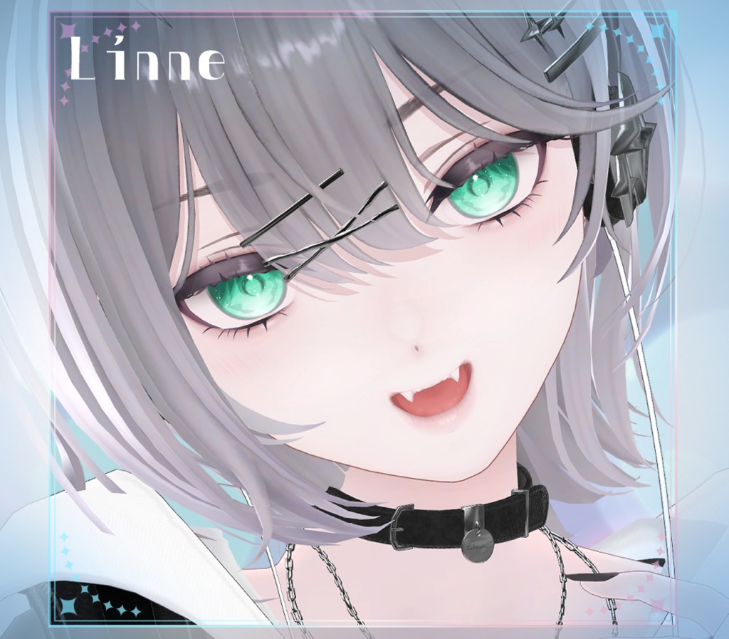 【複数アバター対応】にじみ水彩 EYE texture アイテクスチャ