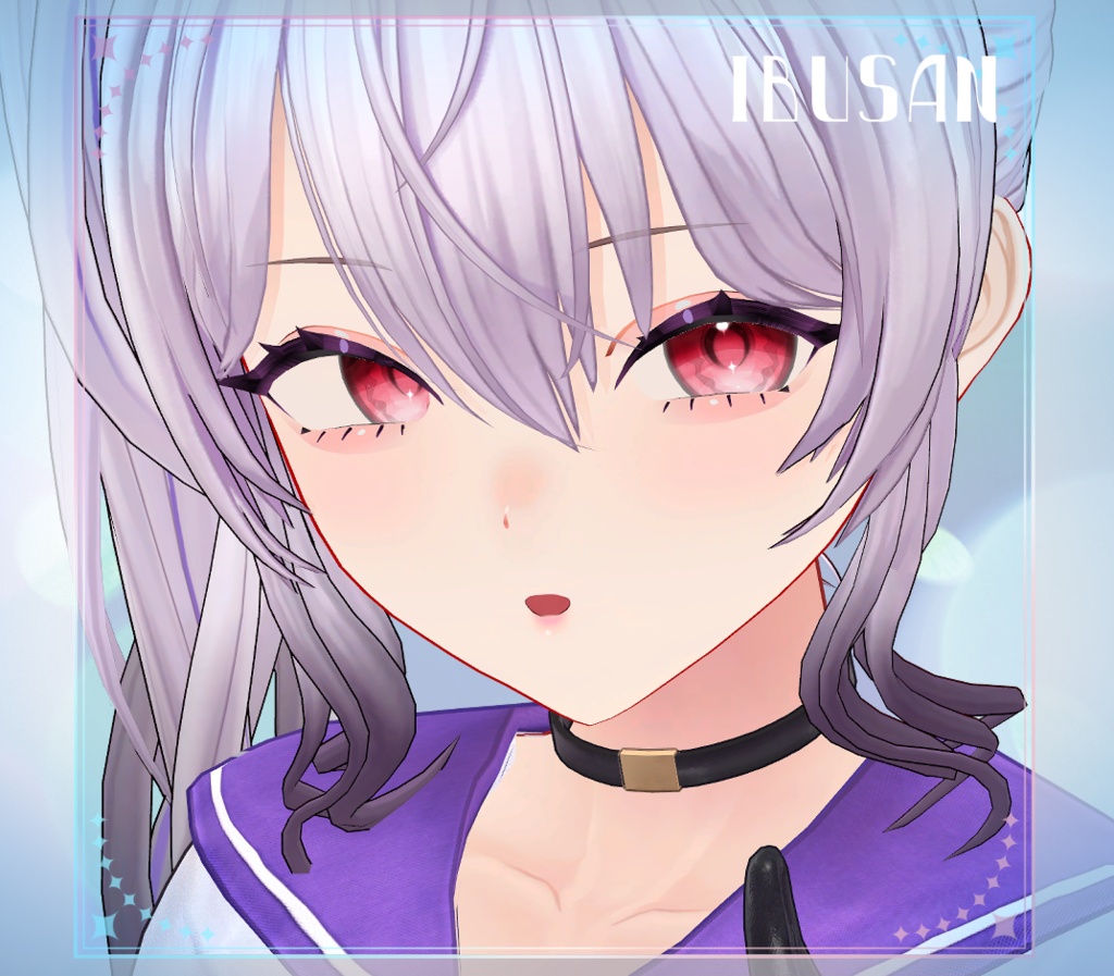 【複数アバター対応】にじみ水彩 EYE texture アイテクスチャ