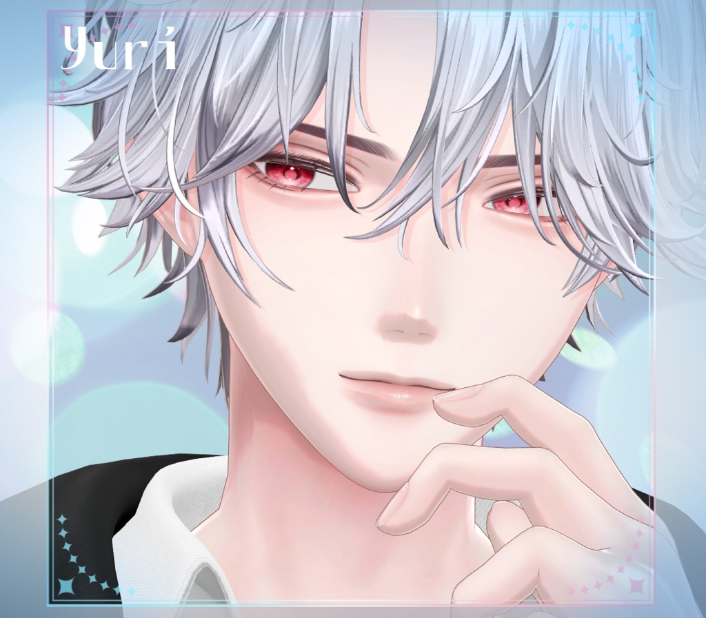 【複数アバター対応】にじみ水彩 EYE texture アイテクスチャ