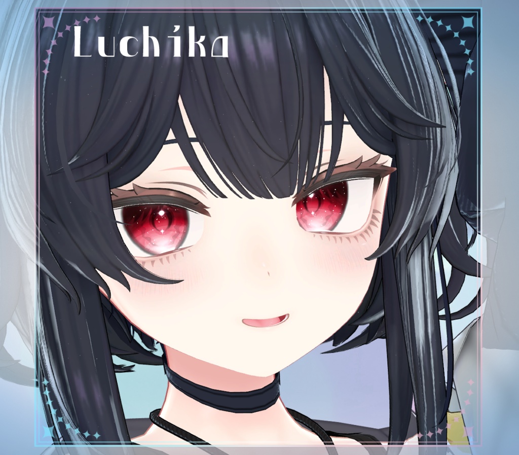 【複数アバター対応】にじみ水彩 EYE texture アイテクスチャ