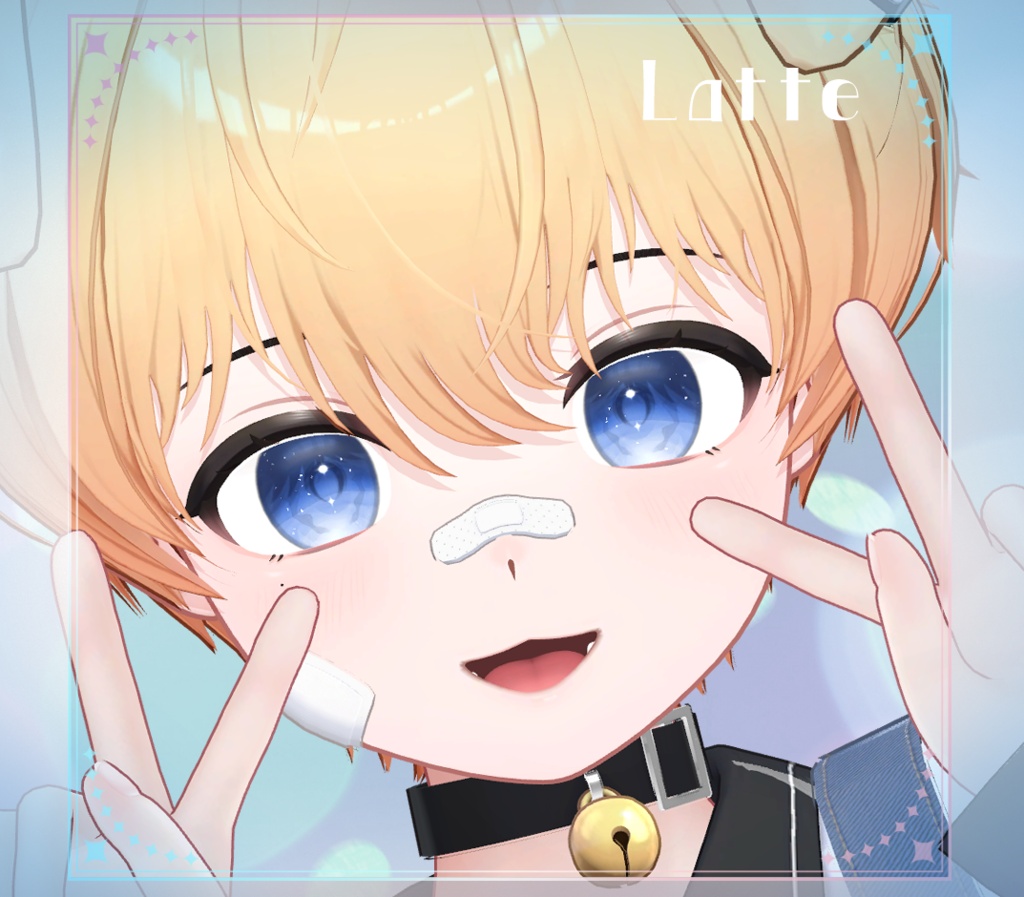【複数アバター対応】にじみ水彩 EYE texture アイテクスチャ