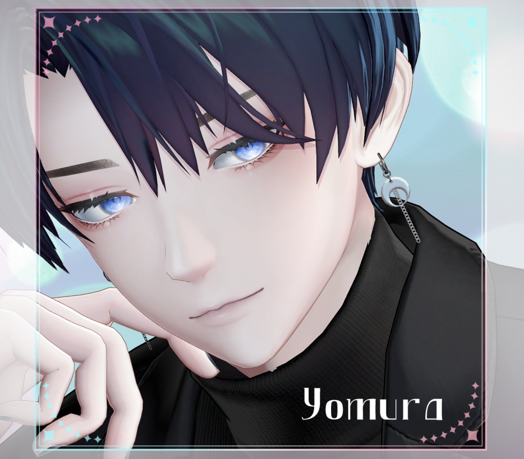 【複数アバター対応】にじみ水彩 EYE texture アイテクスチャ