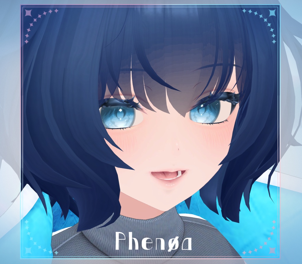 【複数アバター対応】にじみ水彩 EYE texture アイテクスチャ