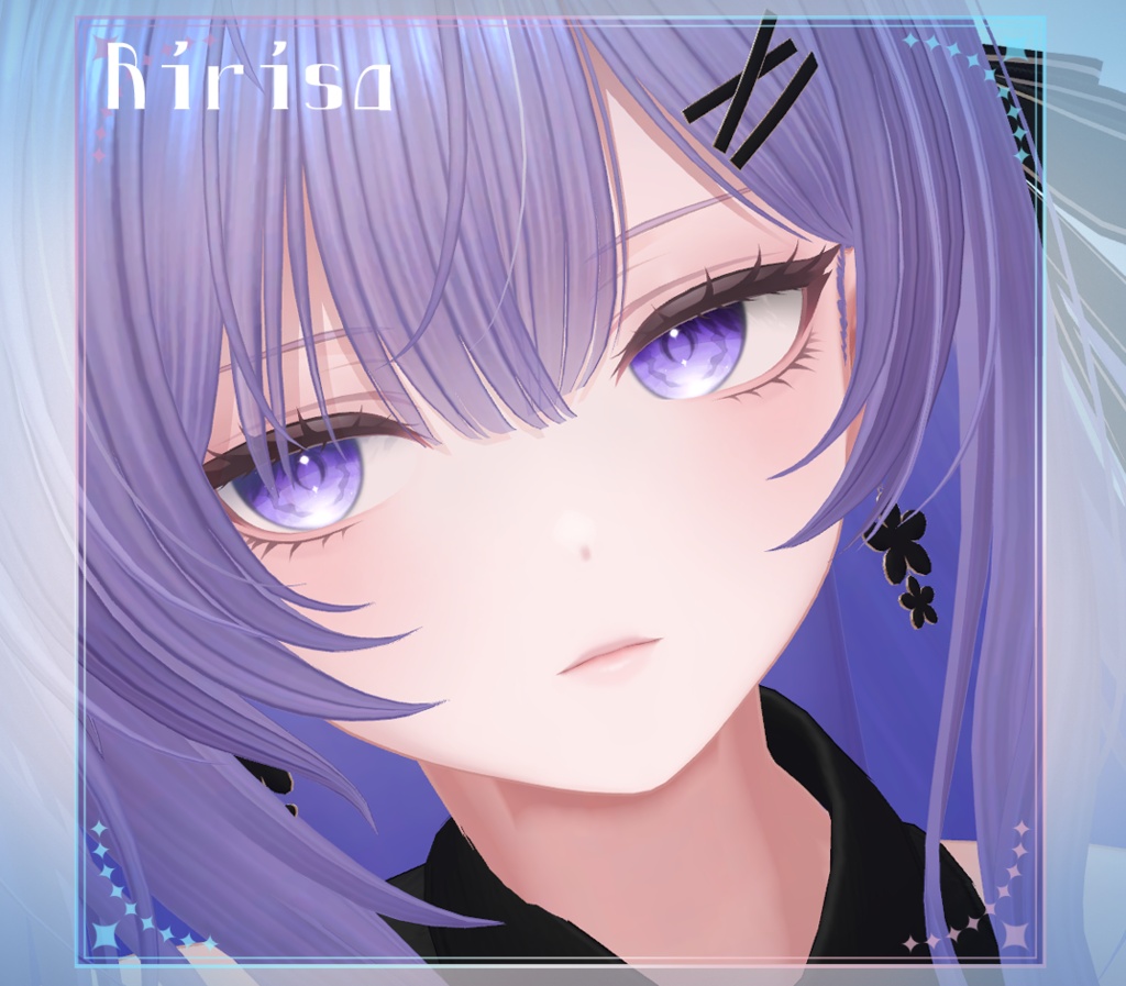【複数アバター対応】にじみ水彩 EYE texture アイテクスチャ