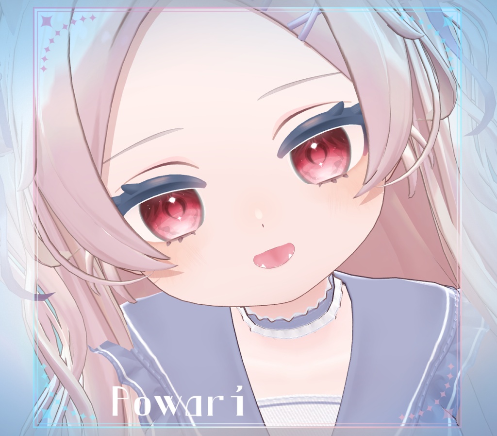 【複数アバター対応】にじみ水彩 EYE texture アイテクスチャ