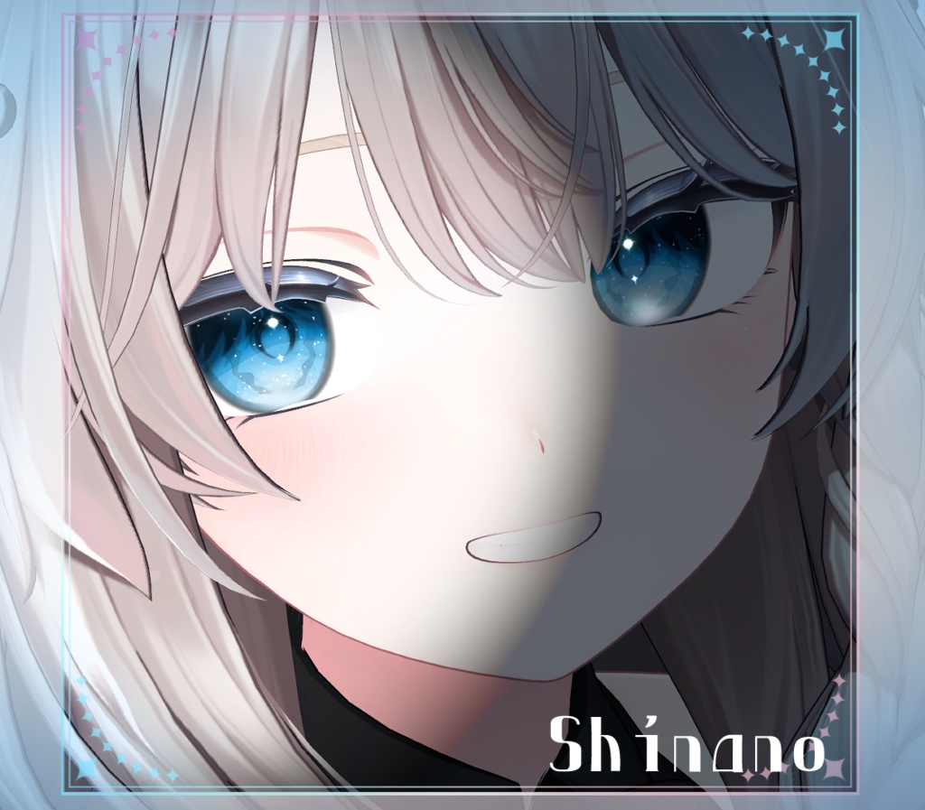 【複数アバター対応】にじみ水彩 EYE texture アイテクスチャ