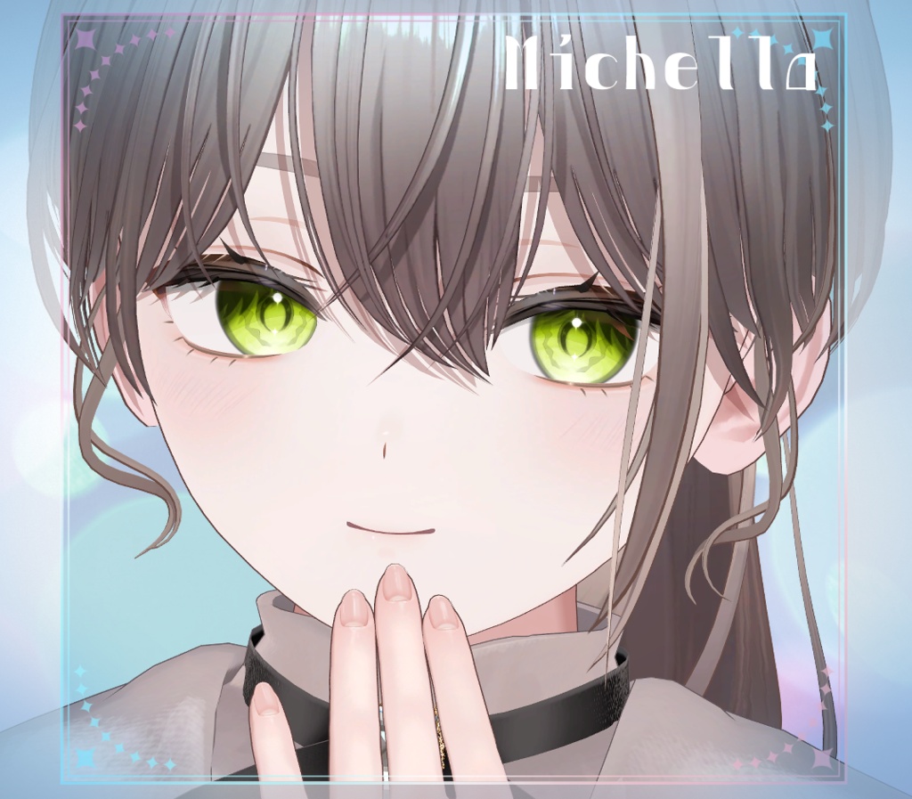 【複数アバター対応】にじみ水彩 EYE texture アイテクスチャ