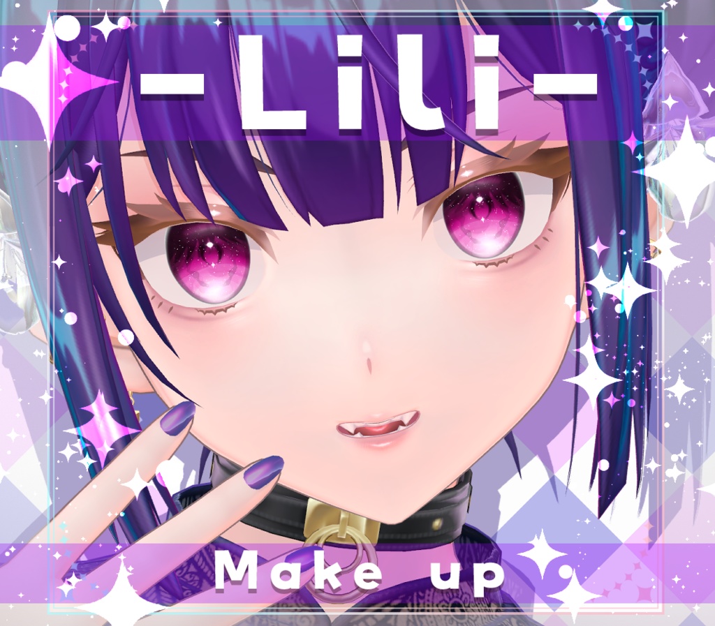 【璃々/Lili】メイク テクスチャ Makeup Texture 01
