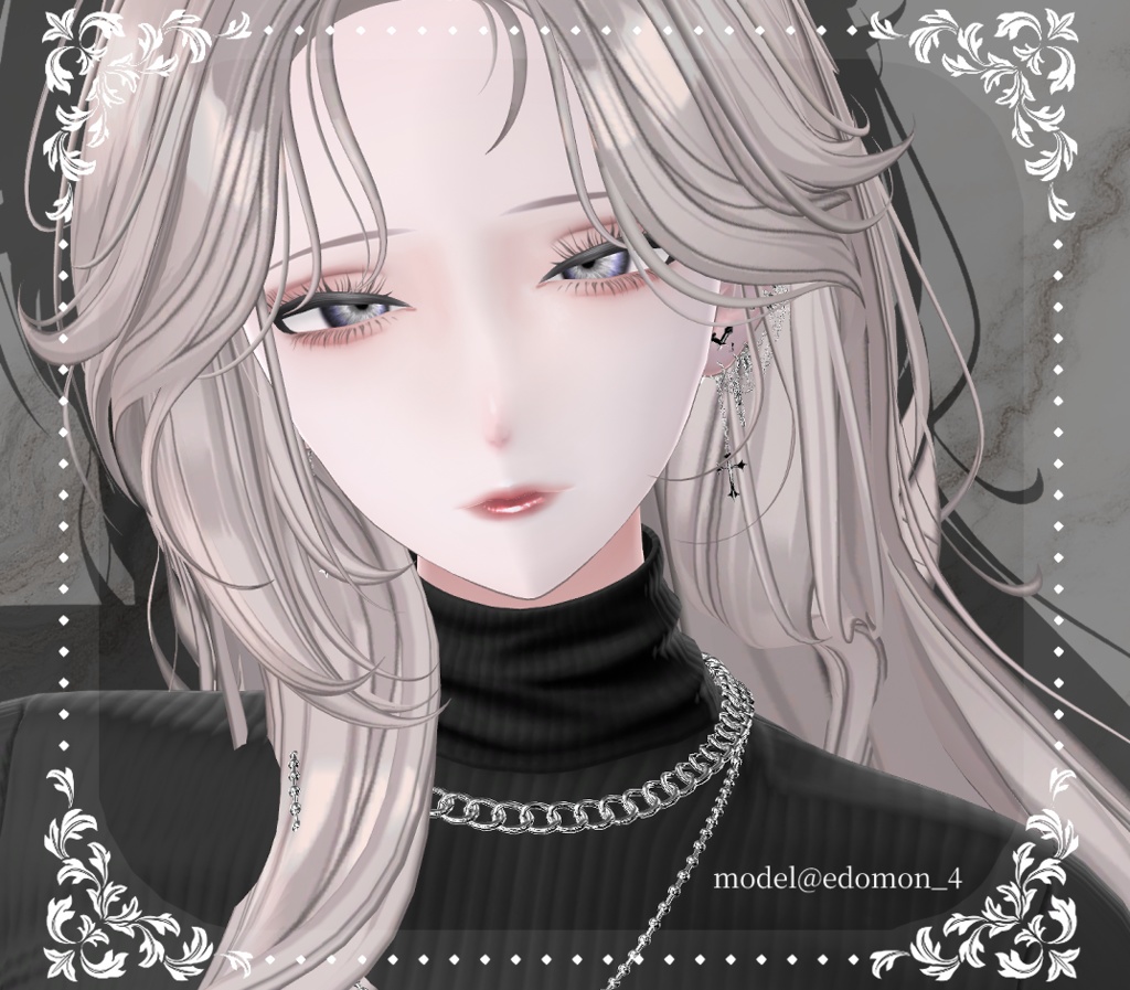 【森羅/Shinra】リアル姉系メイク Inner Corner × Bold Lashes Makeup Texture 05