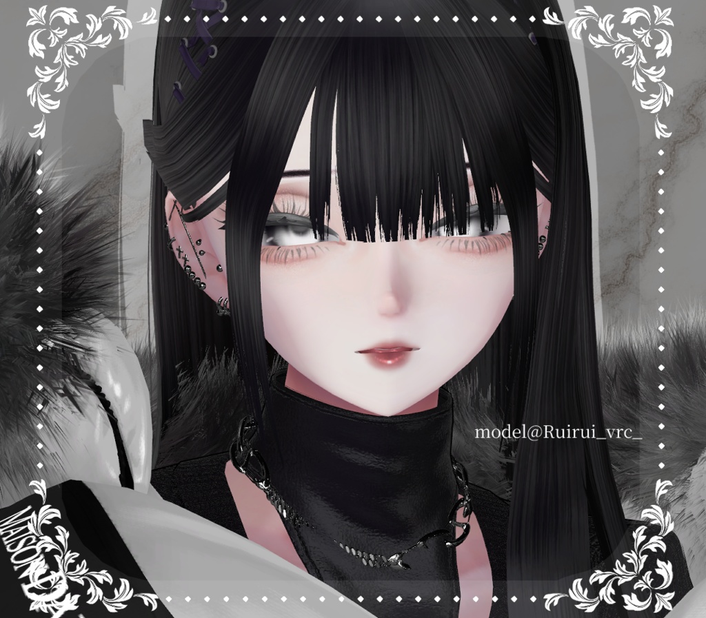 【森羅/Shinra】リアル姉系メイク Inner Corner × Bold Lashes Makeup Texture 05