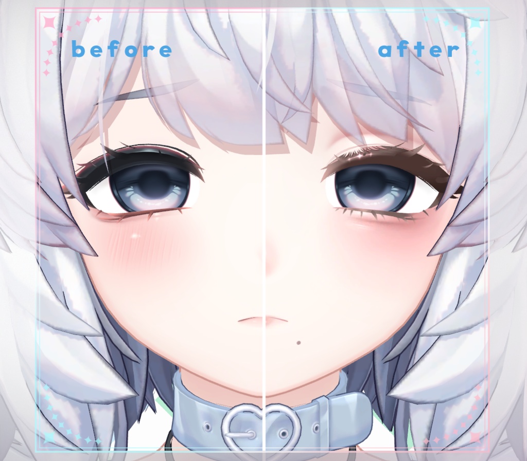 【ひきくまりのクマリ/Kumaly】メイク テクスチャ Makeup Texture 01