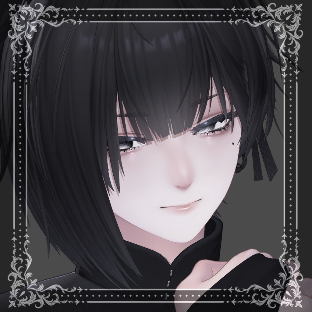 【泣夜/Nakiya】メイク テクスチャ01 Makeup Texture& Blendshape