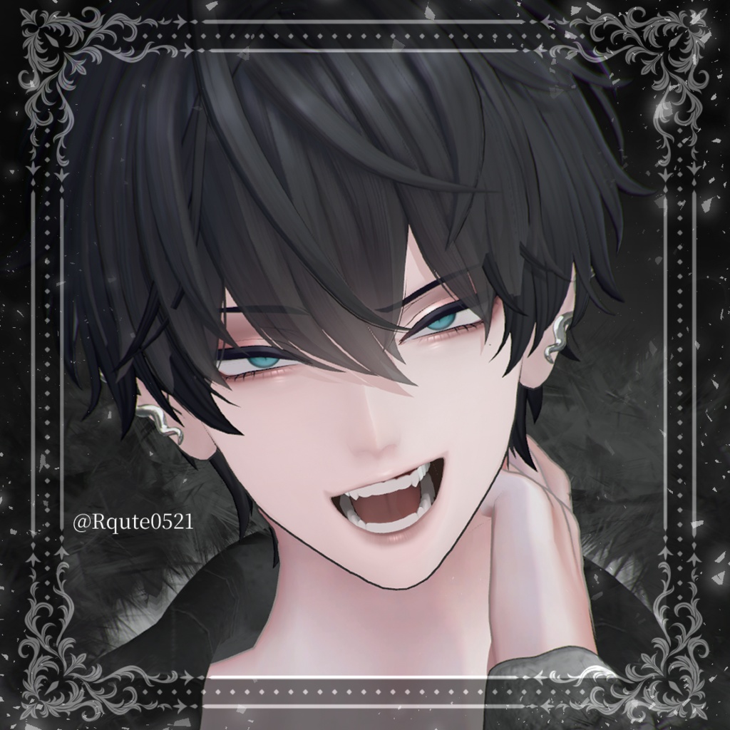 【獏/Baku】アイ&メイク テクスチャ01Eye & Makeup Texture& Blendshape