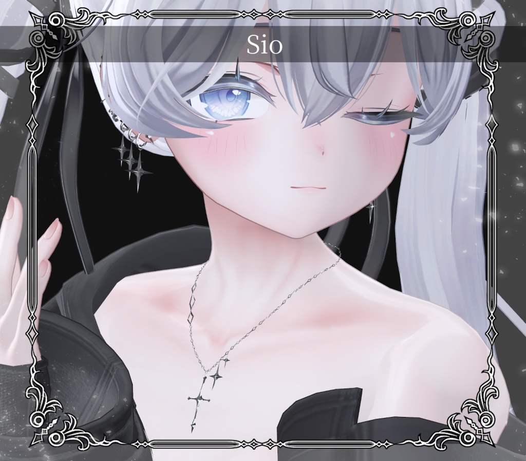 【複数アバター対応】Starcross Drop Accessory【VRChat想定】