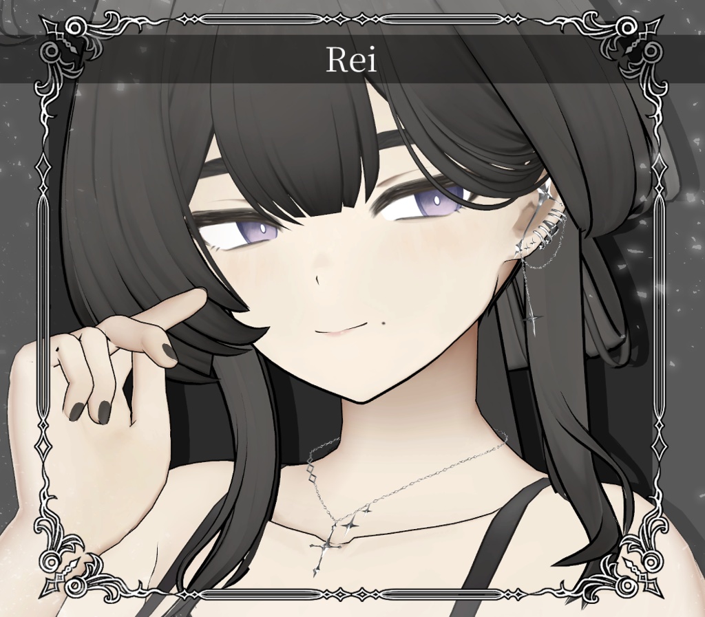 【複数アバター対応】Starcross Drop Accessory【VRChat想定】