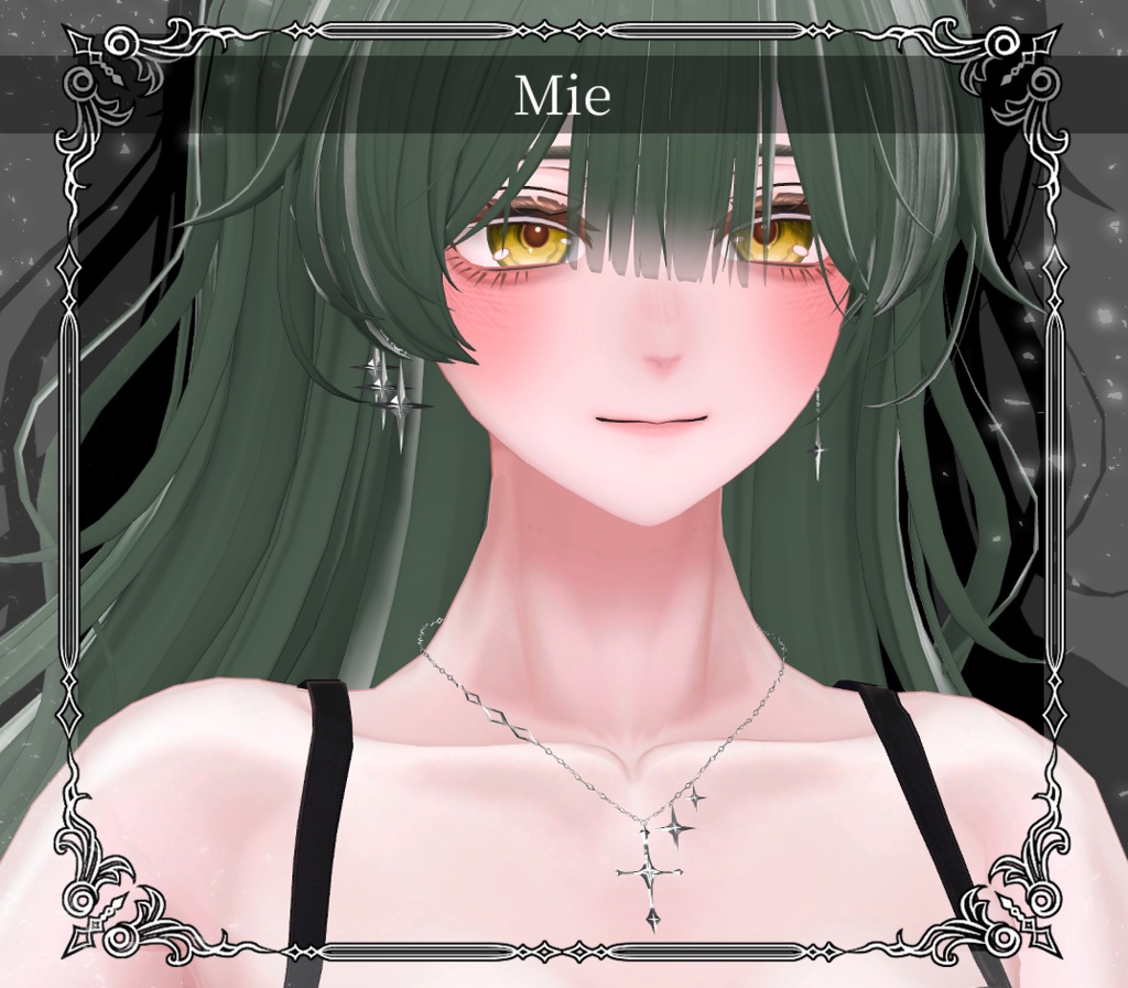 【複数アバター対応】Starcross Drop Accessory【VRChat想定】