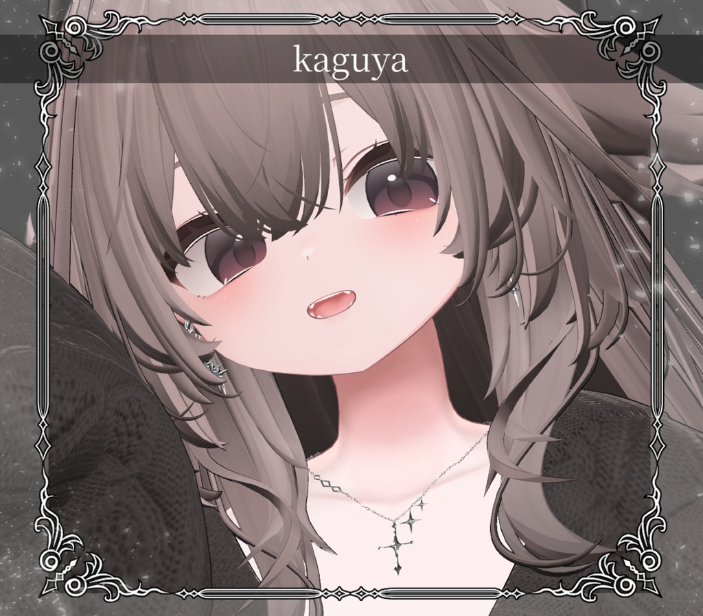 【複数アバター対応】Starcross Drop Accessory【VRChat想定】
