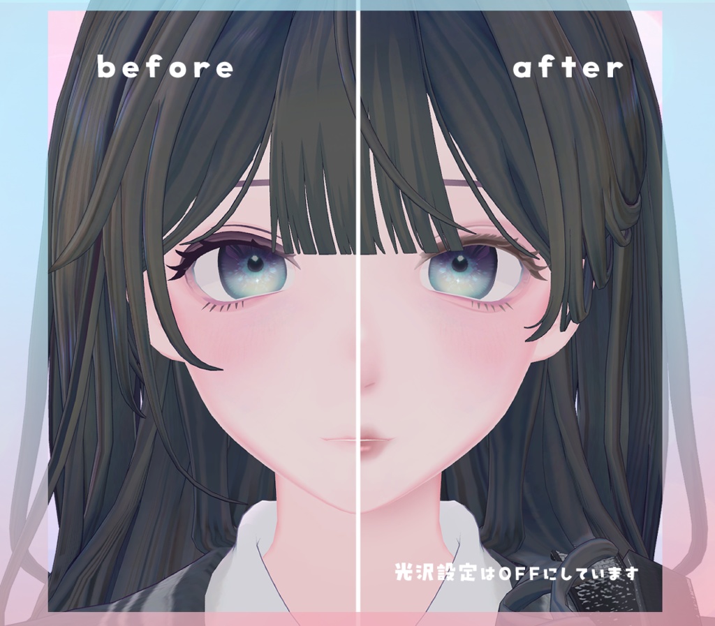 【ラビ先輩/Rabbi Senpai】メイク テクスチャ Makeup Texture 01