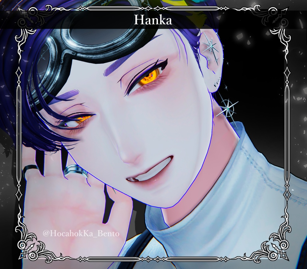 【複数アバター対応】Star Gleam Pierce【VRChat想定】