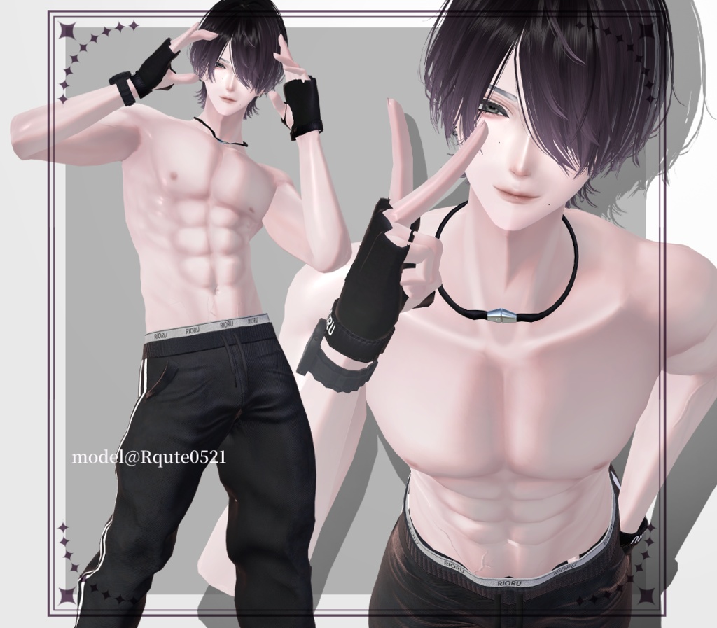 ★SALE★【紗夜/Suzuya】ボディテクスチャ BodyTexture ,Material Muscle+