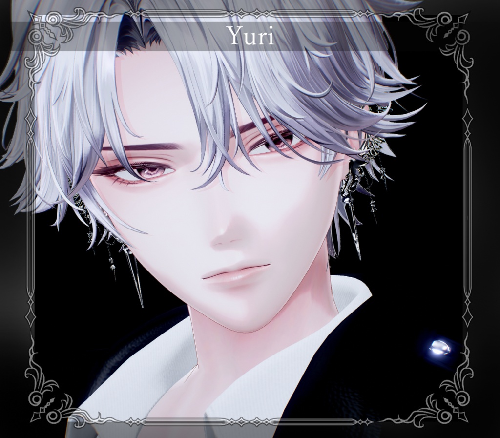 【複数アバター対応】BONE SPIKE PIERCE【VRChat想定】
