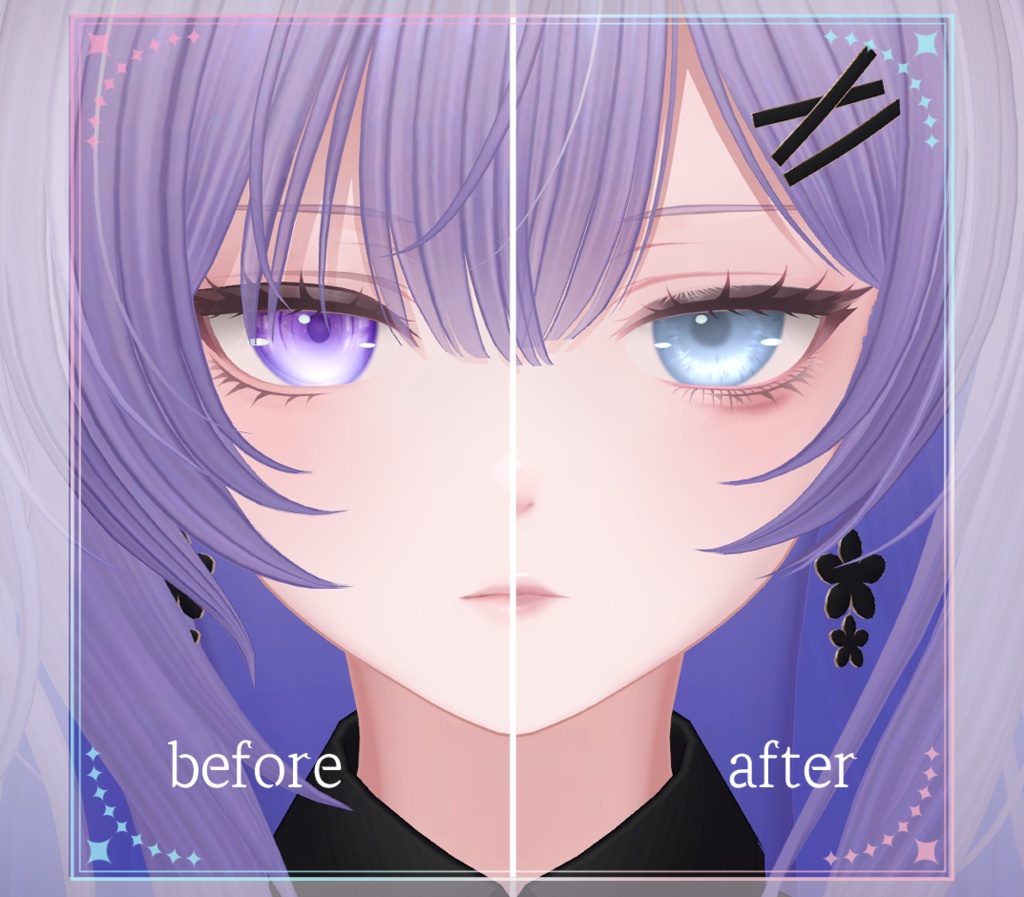 【莉々沙/Ririsa】 メイク テクスチャ Makeup Texture 01