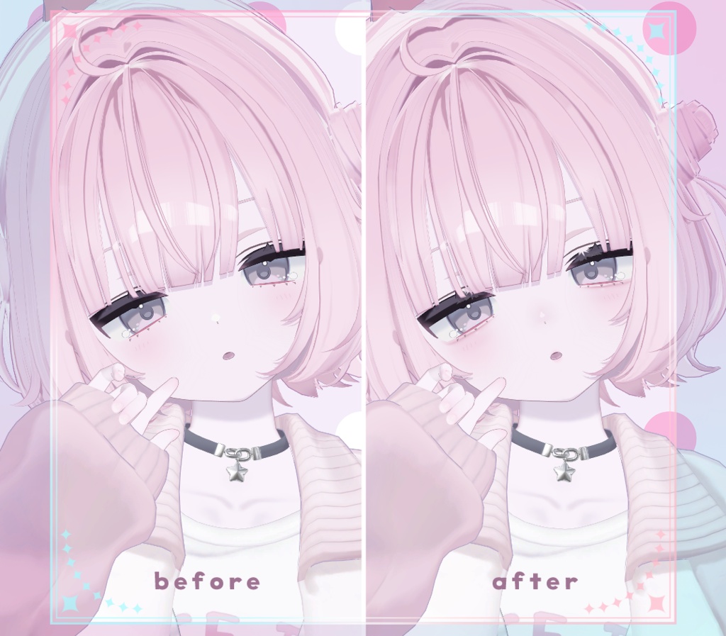 【うらら/Urara】 メイク テクスチャ Makeup Texture 01