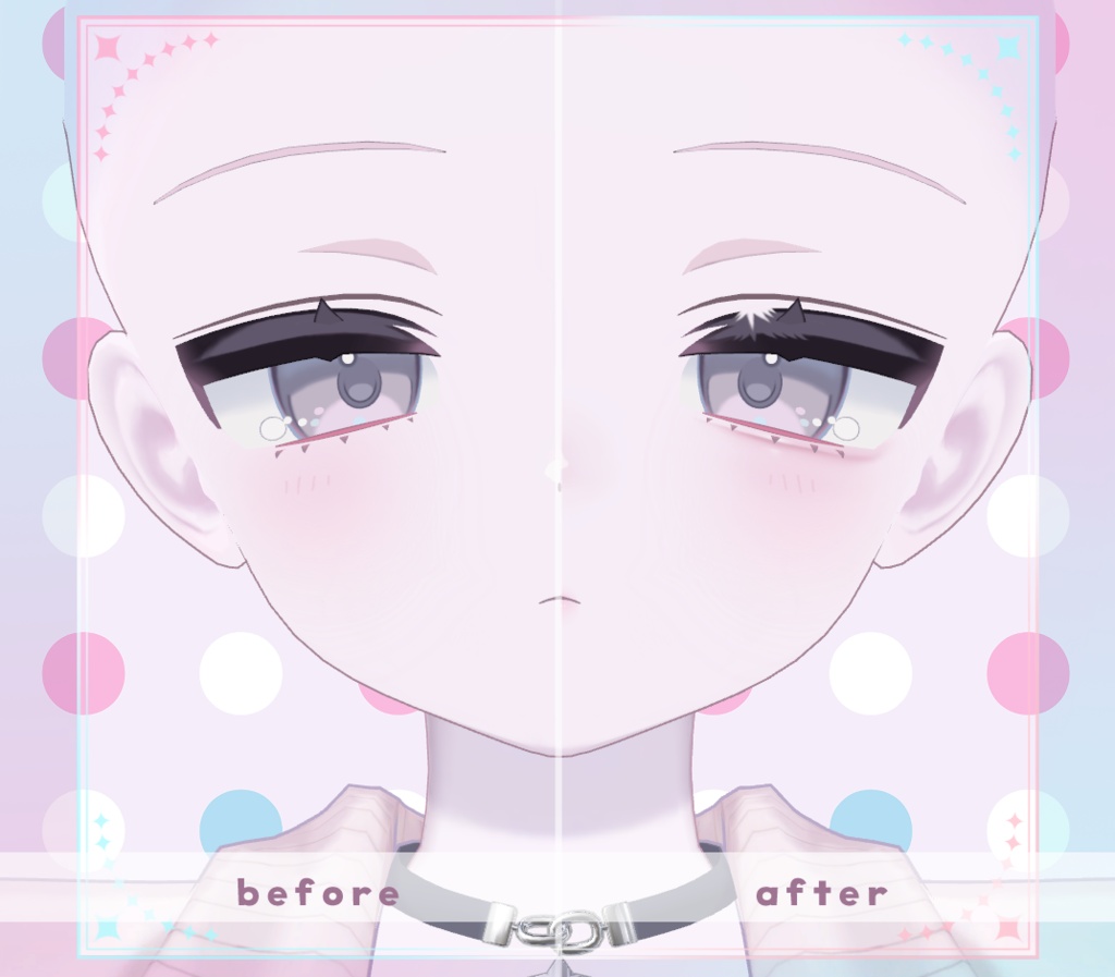 【うらら/Urara】 メイク テクスチャ Makeup Texture 01