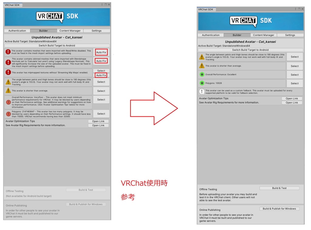 猫(ヒューマノイド型)データ