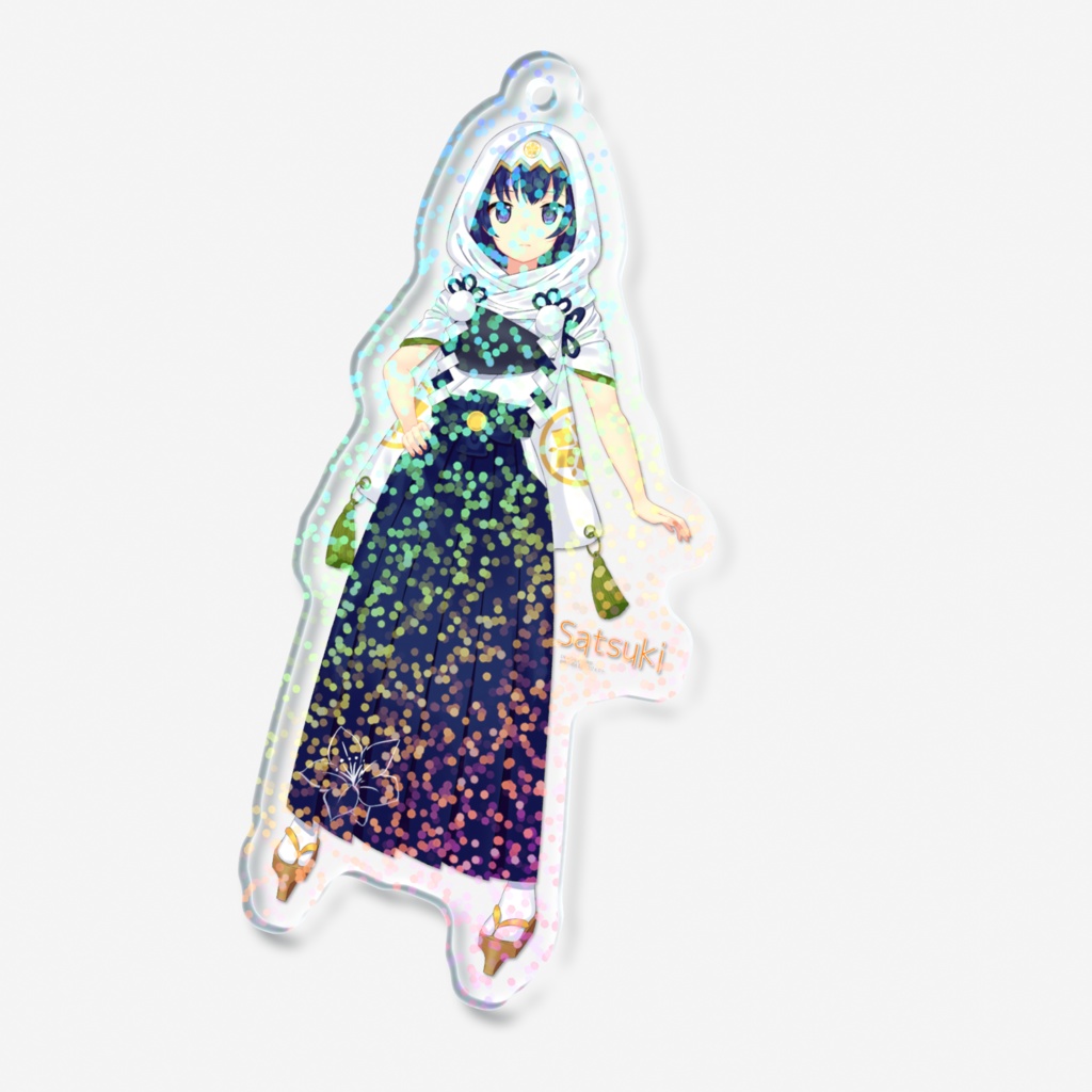 ホログラムアクリルキーホルダー❀芋川さつき