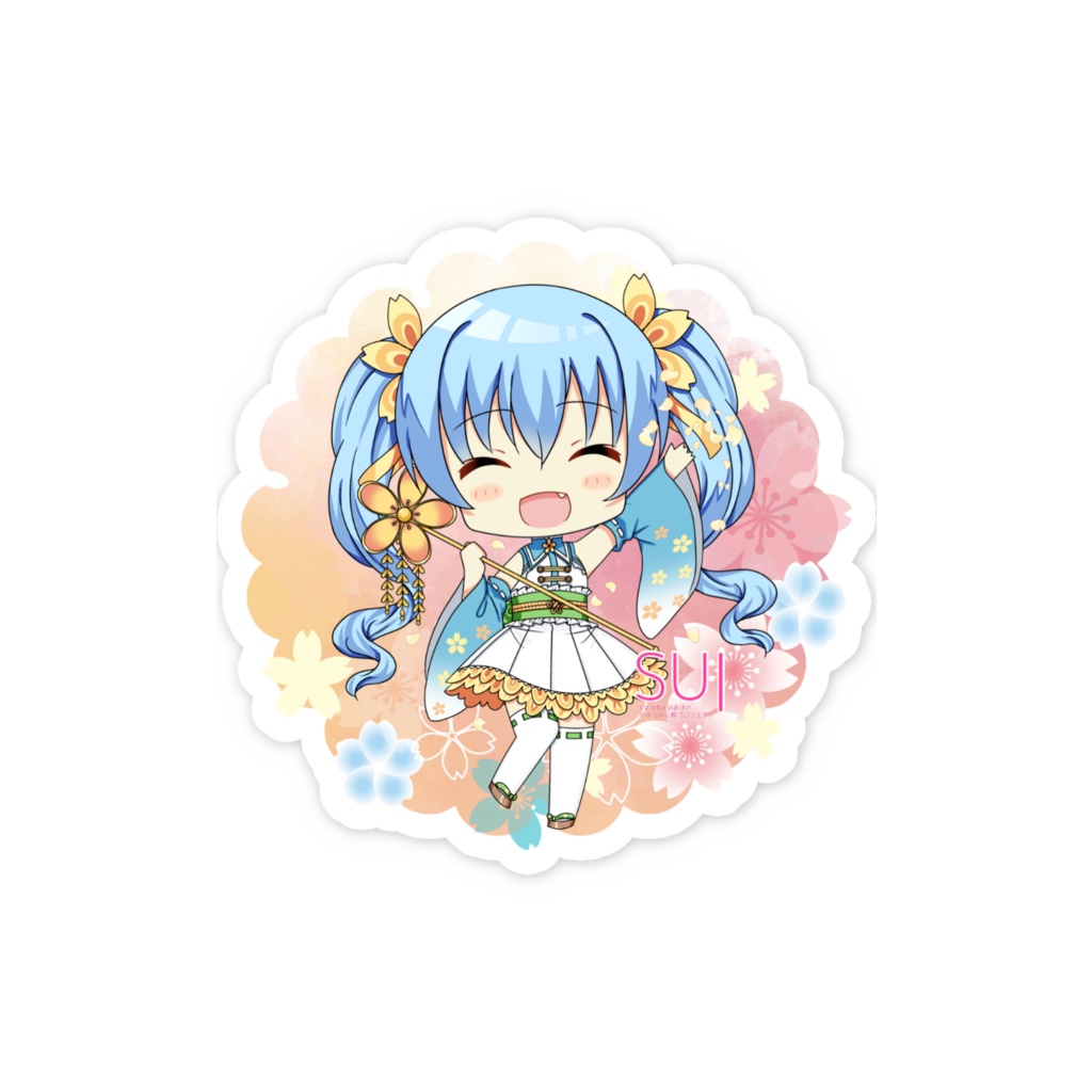 スマホステッカー❀黄桜すい