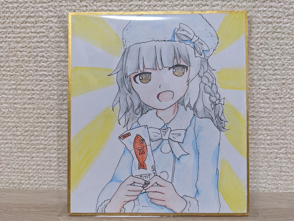 色紙＿蓮台寺ナギサちゃん