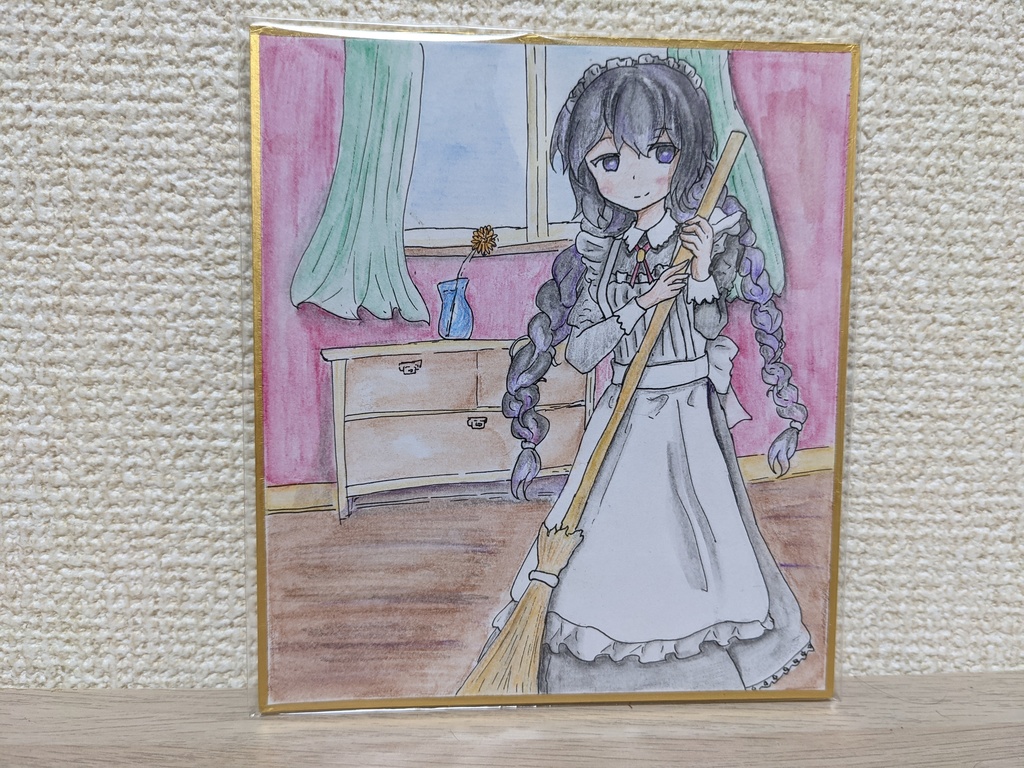 色紙‗メイドゆかりさん